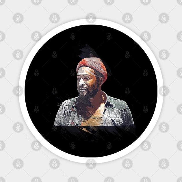 Marvin Gaye Magnet by Classic Cassette